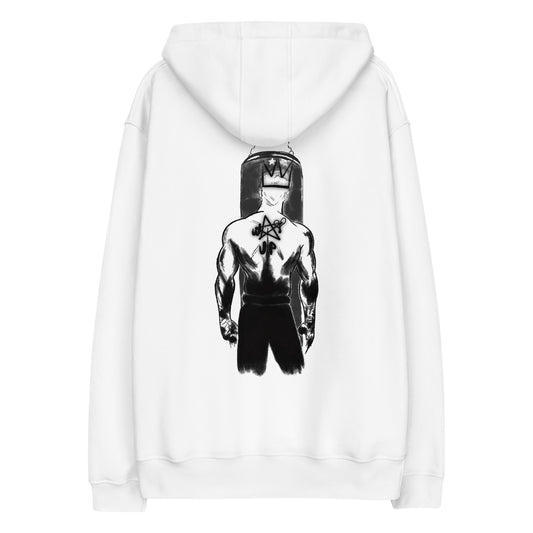 Gym King Premium Eco Hoodie (White)